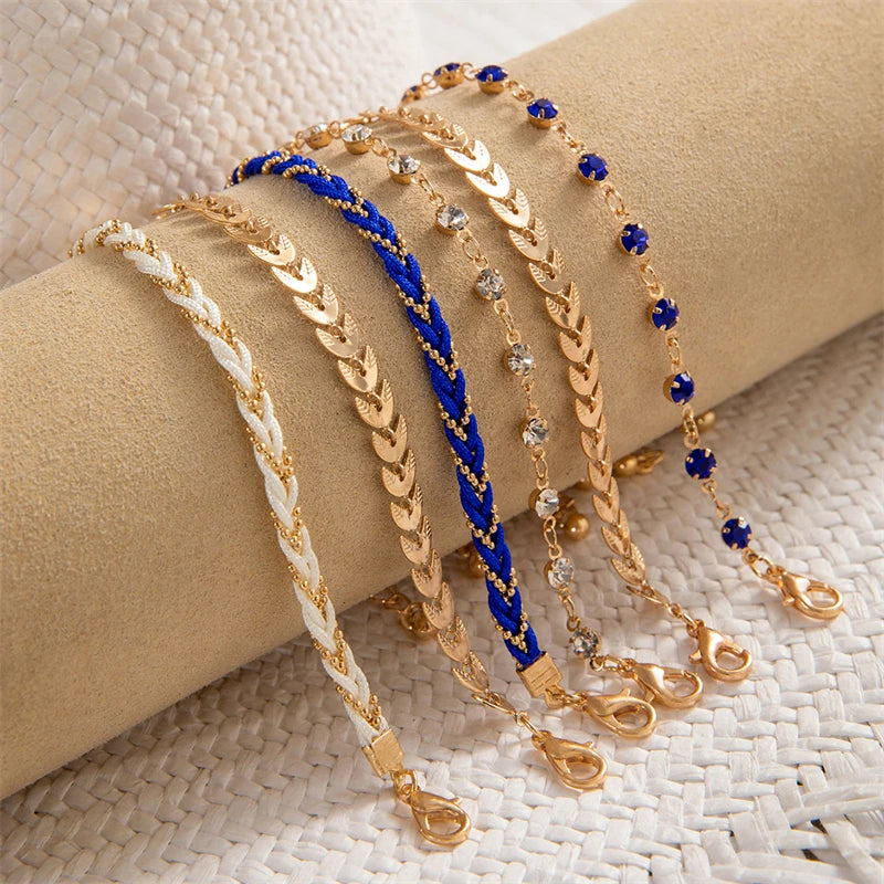 4pcs/set Bohemia Shell Bracelets for Women