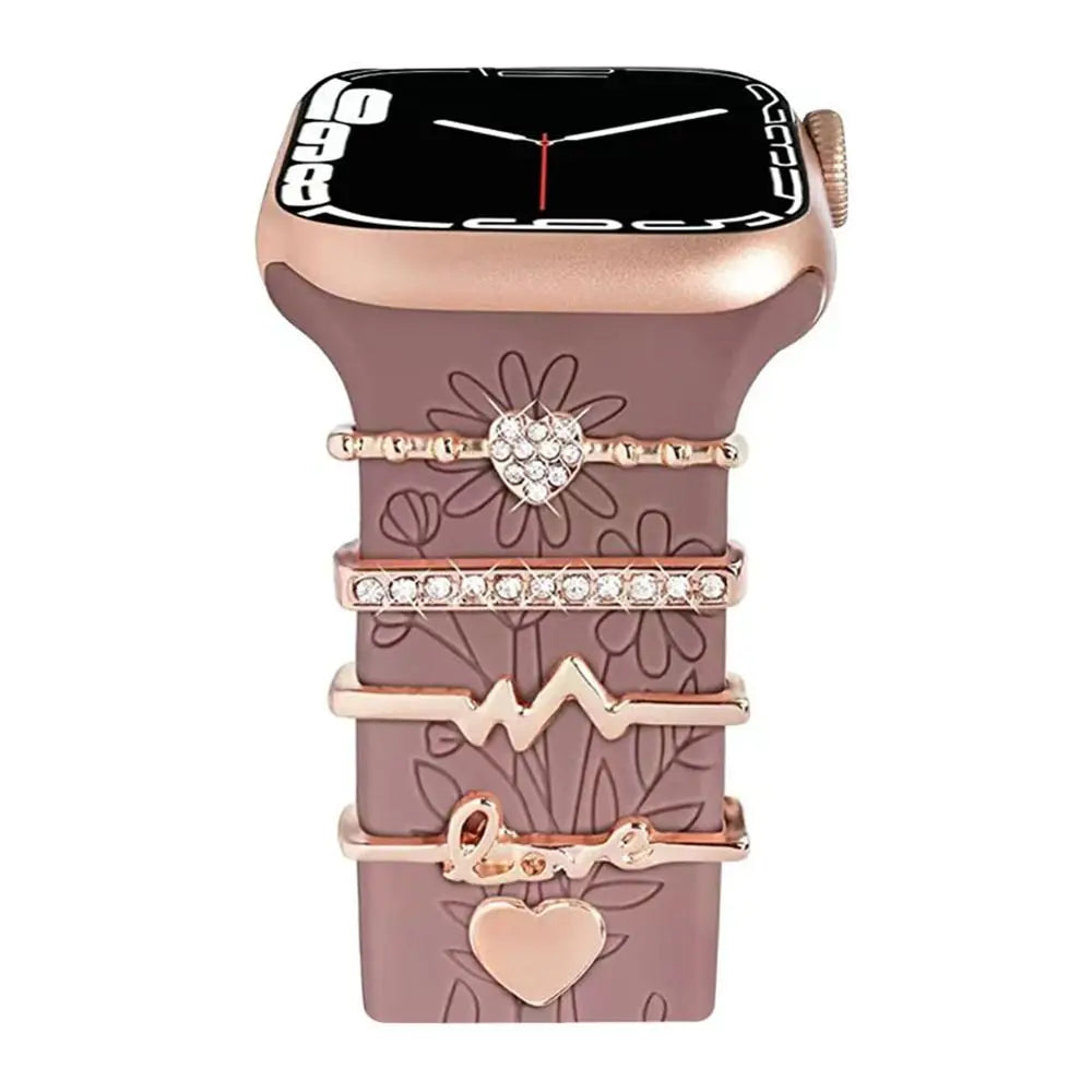 Creative Bracelet Brooch Decorative Ring Wristbelt Charms Watch Band Ornament Strap Accessories