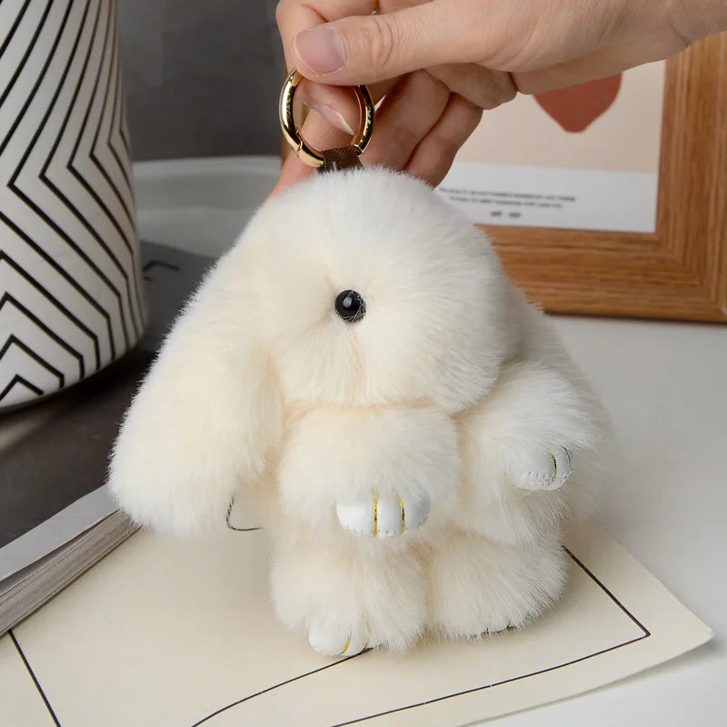 Cute And Exquisite Rabbit Decorative Keychain For Fashionable Jewelry