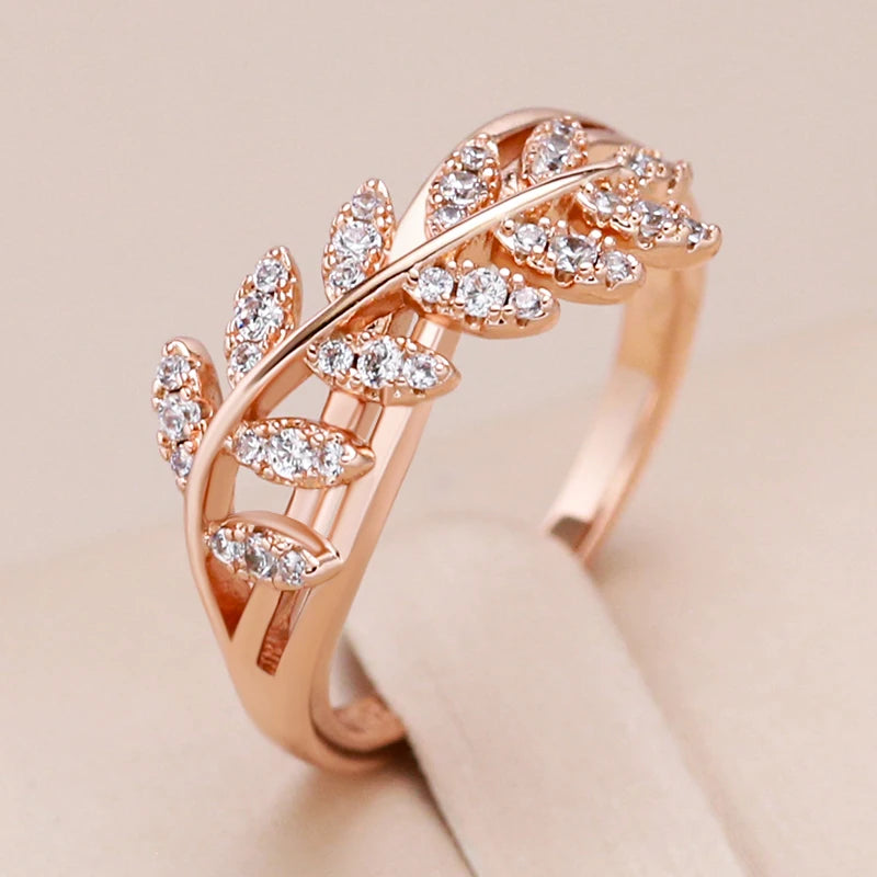 Trendy 585 Rose Gold Color