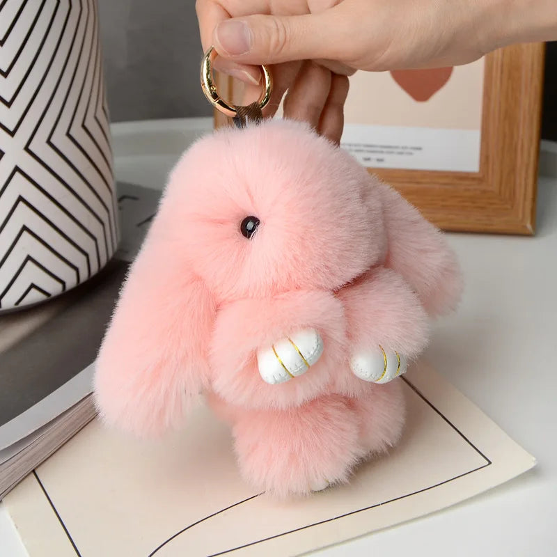Cute And Exquisite Rabbit Decorative Keychain For Fashionable Jewelry