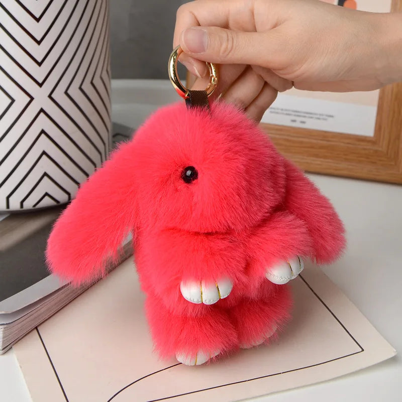 Cute And Exquisite Rabbit Decorative Keychain For Fashionable Jewelry