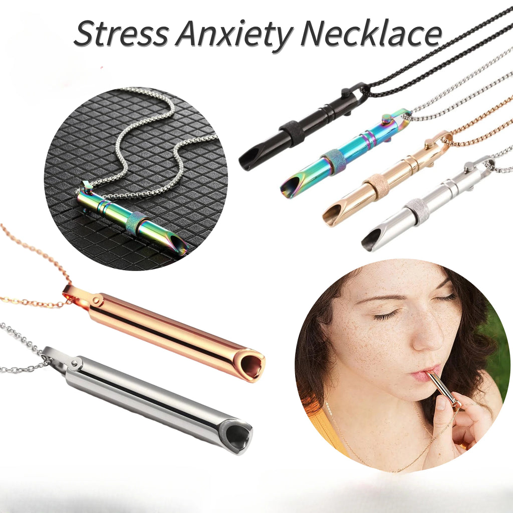 Stress Anxiety Necklace Mindfulness