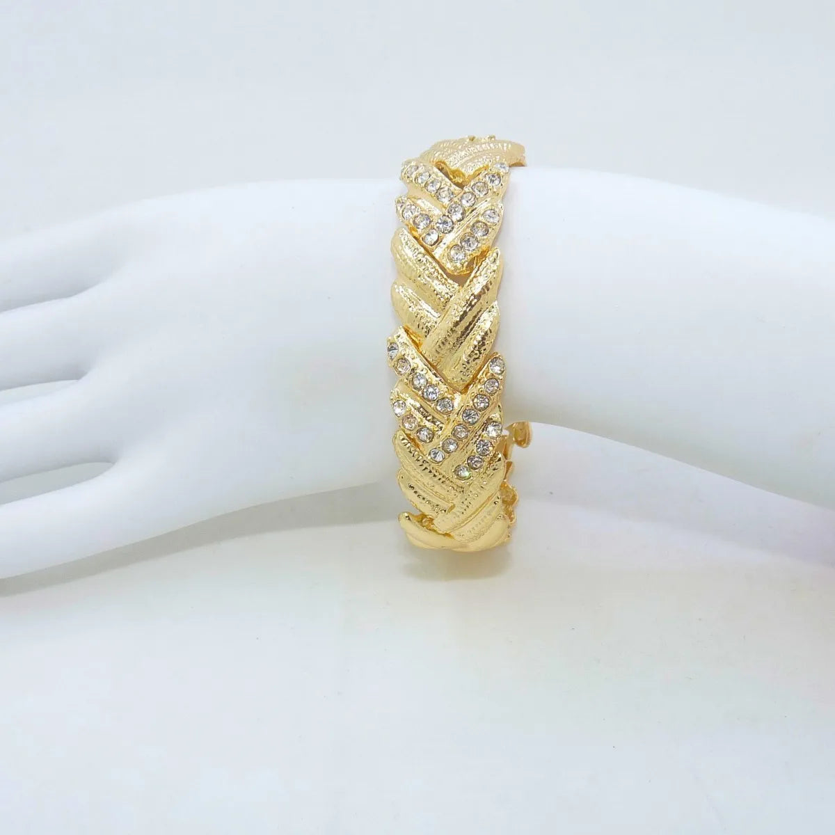 ewelry for Women Fashion Crystal Jewelry Set 18k Gold Plated