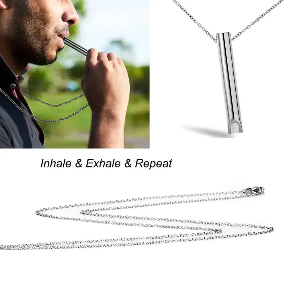 Stress Anxiety Necklace Mindfulness
