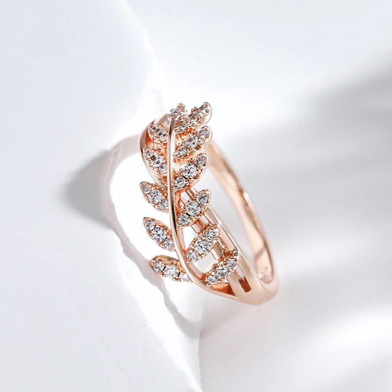 Trendy 585 Rose Gold Color