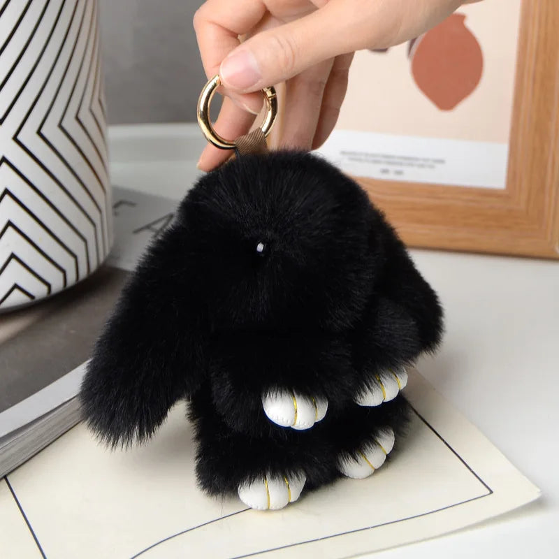 Cute And Exquisite Rabbit Decorative Keychain For Fashionable Jewelry