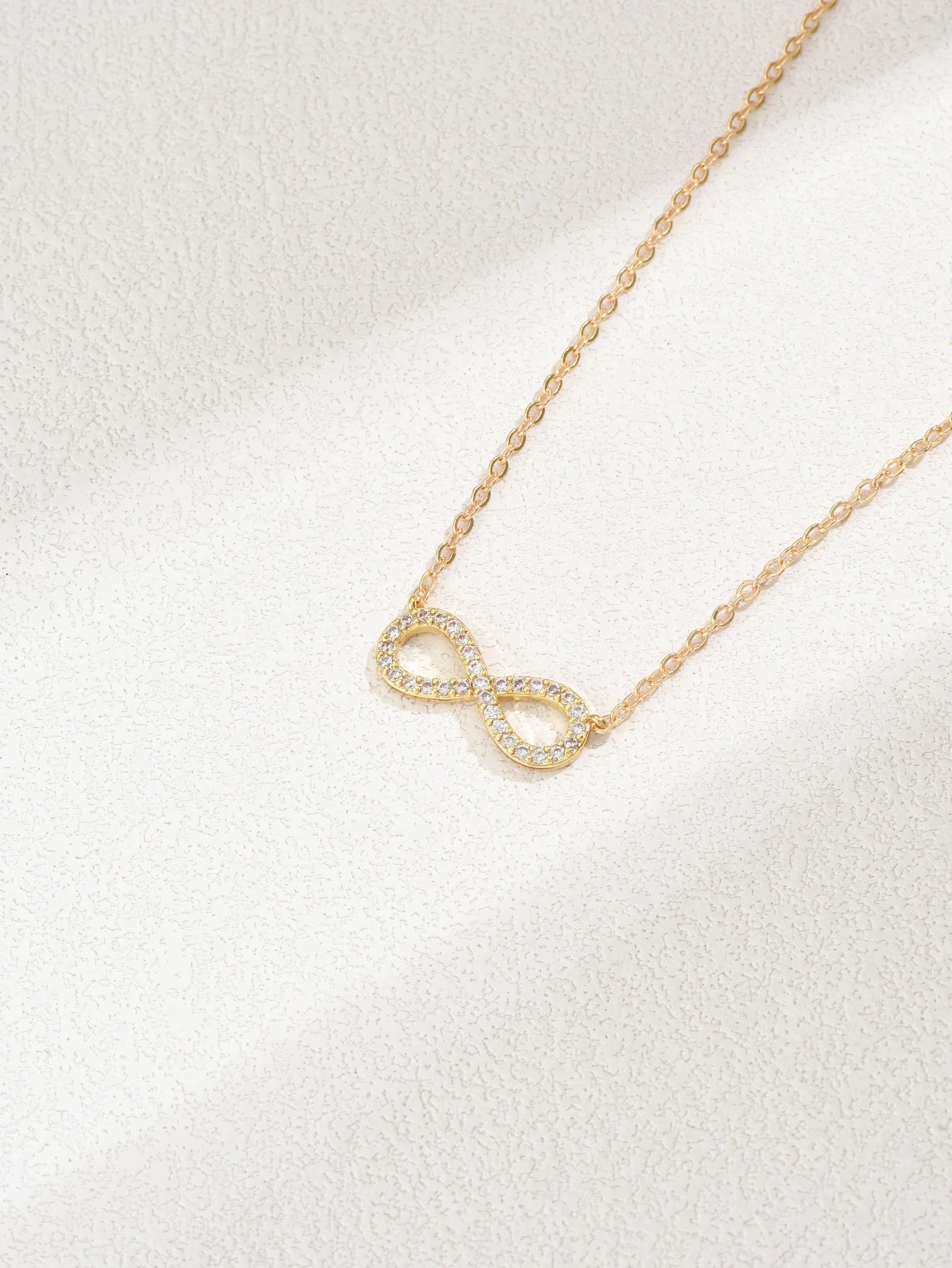 Infinity  Lucky Zircon Love You Forever Jewelry