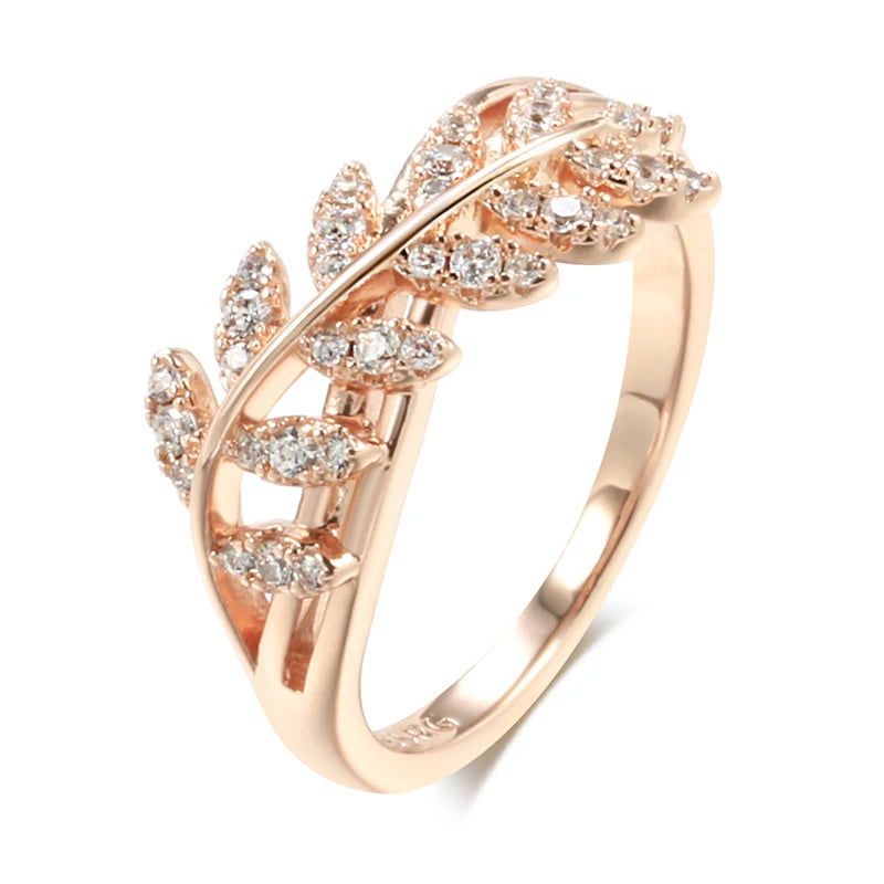 Trendy 585 Rose Gold Color