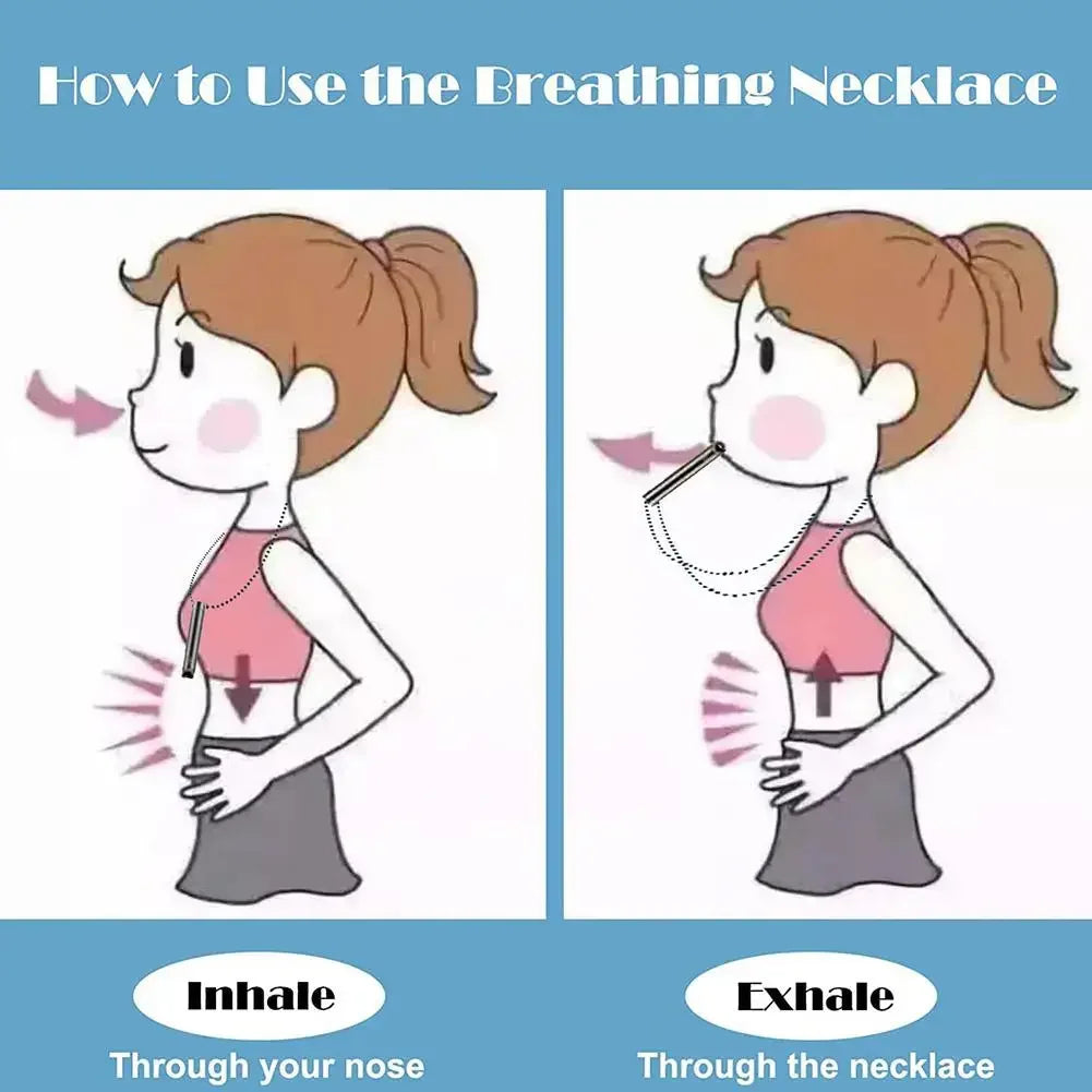 Stress Anxiety Necklace Mindfulness