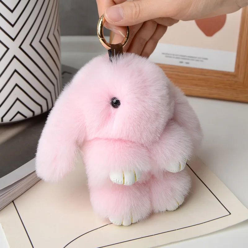 Cute And Exquisite Rabbit Decorative Keychain For Fashionable Jewelry