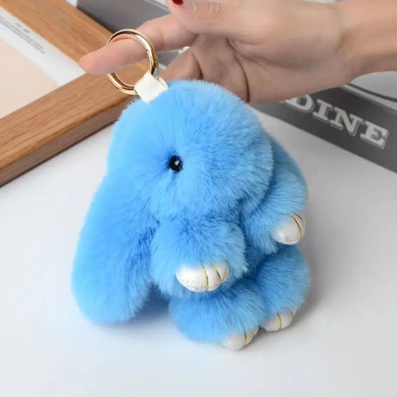 Cute And Exquisite Rabbit Decorative Keychain For Fashionable Jewelry