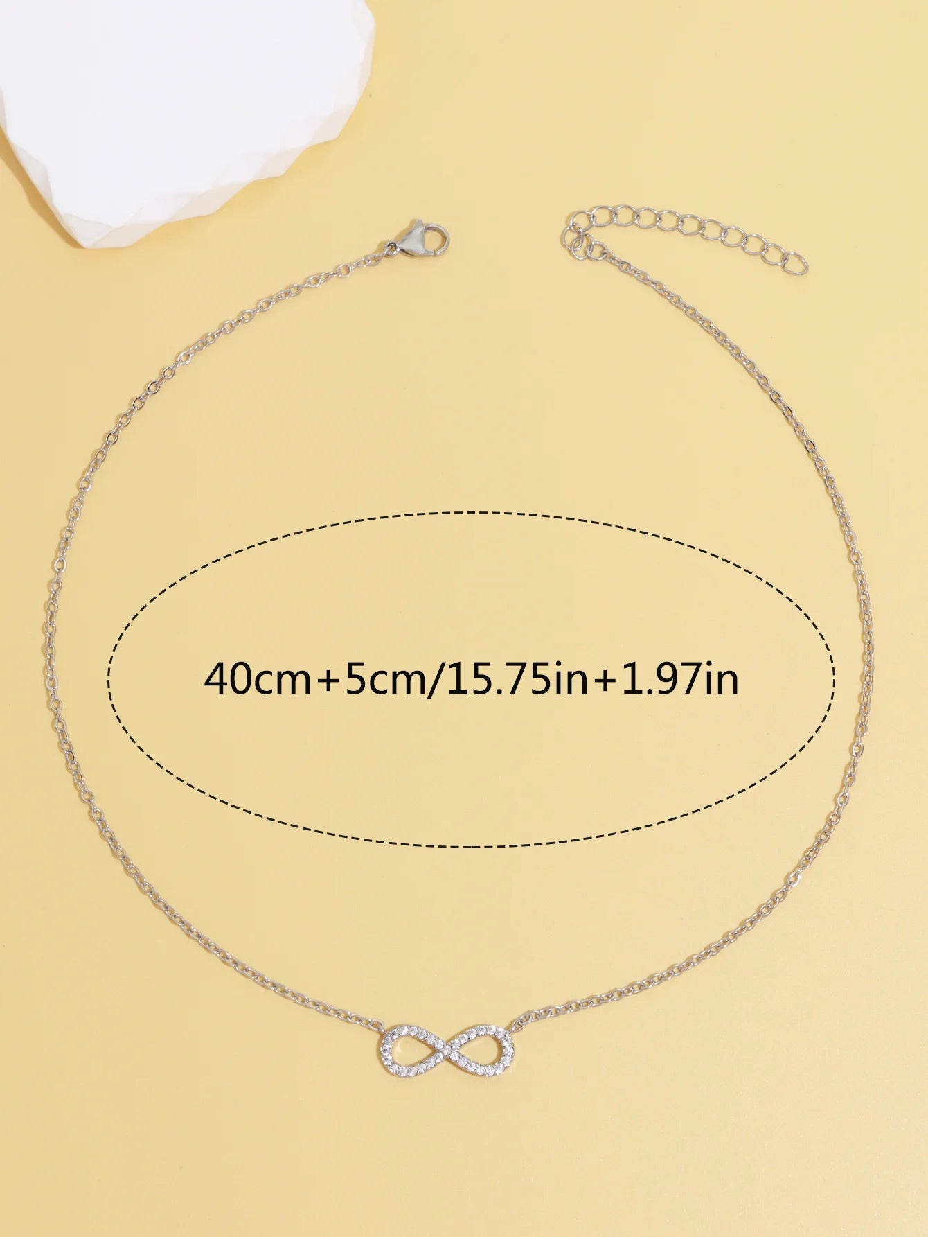 Infinity  Lucky Zircon Love You Forever Jewelry
