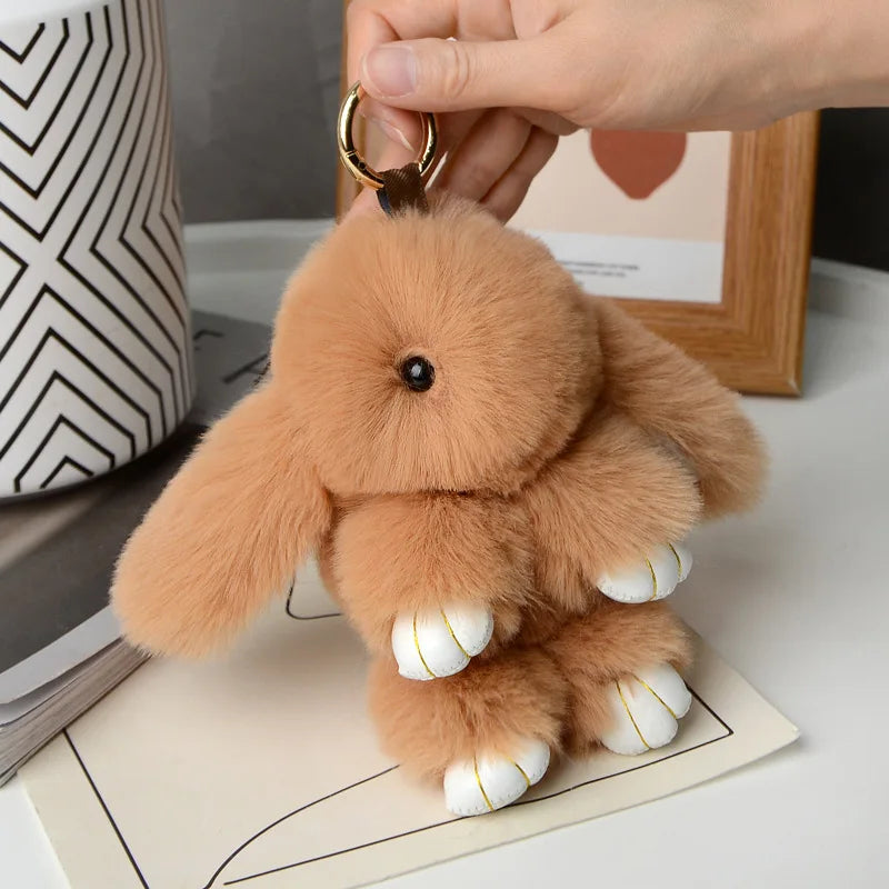 Cute And Exquisite Rabbit Decorative Keychain For Fashionable Jewelry